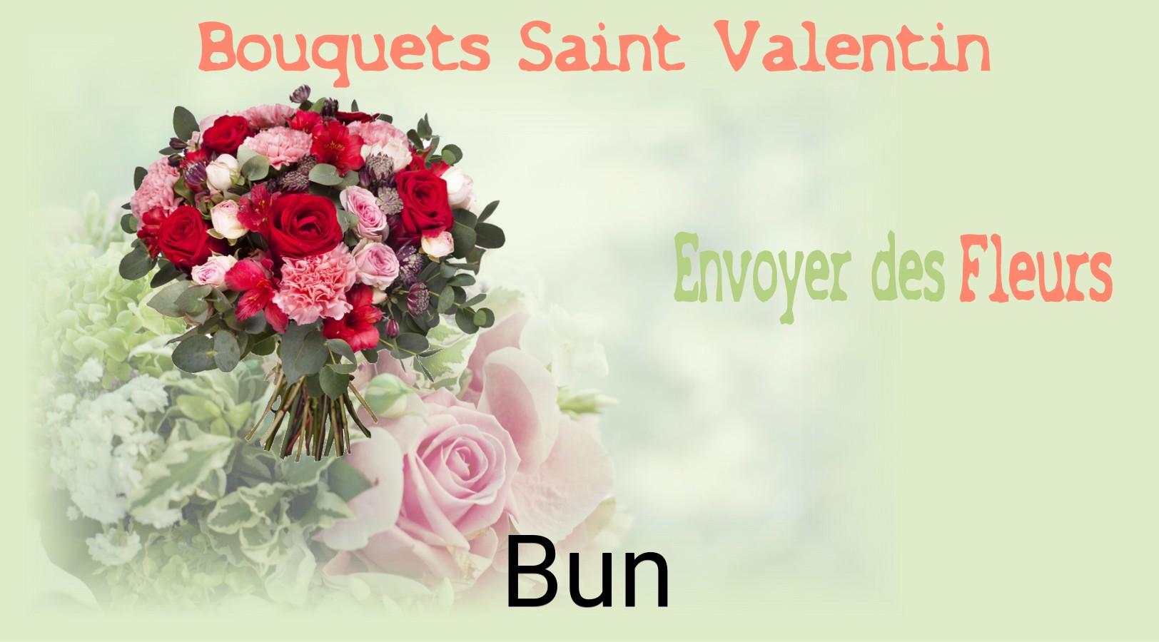 Roses de Saint-Valentin livrées à Bun